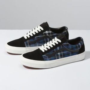 plaid old skool vans